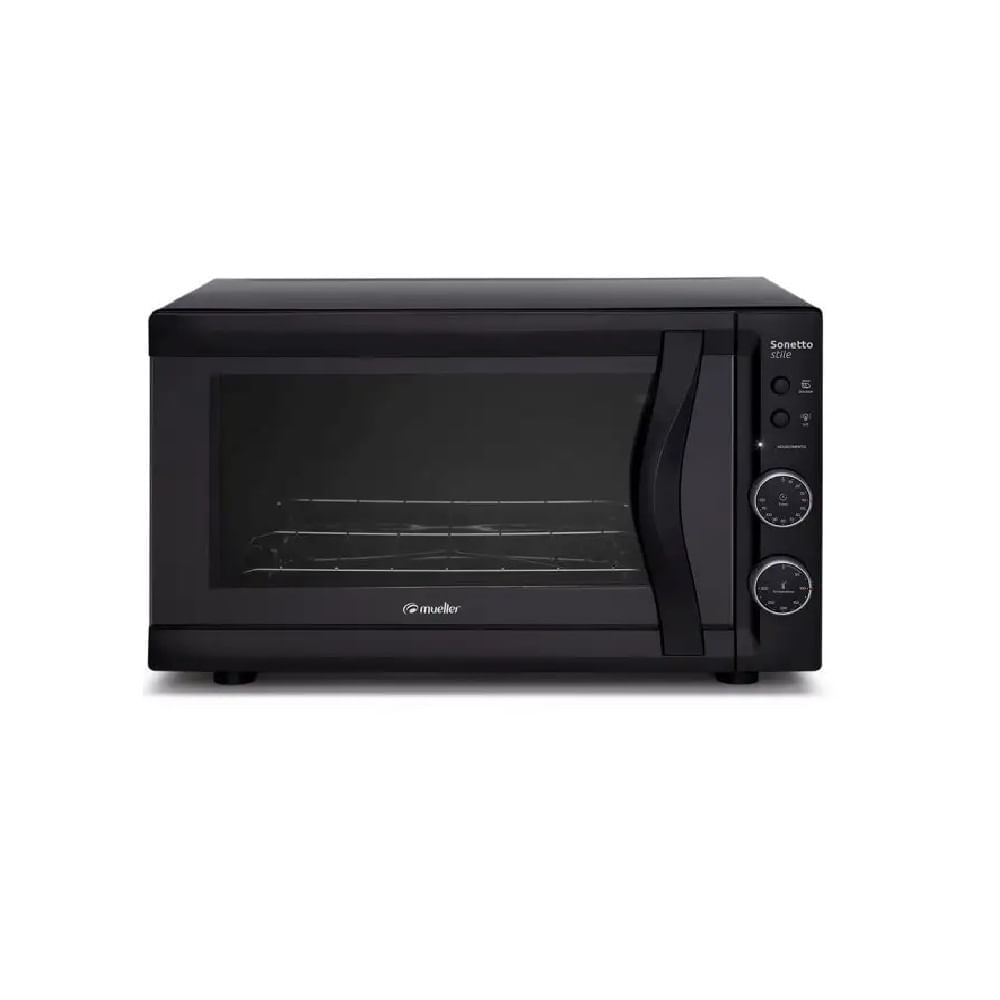 Forno Elétrico Mueller 44 Litros Sonetto Stile G3 Preto – 127 Volts