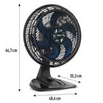 VentiladorArnoXtremeForceBreeze40cmMesaPretoVB40–127Volts