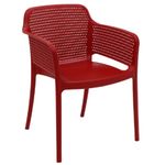 Conjunto-de-4-Cadeiras-Tramontina-Gabriela-Fibra-de-Vidro-Vermelho