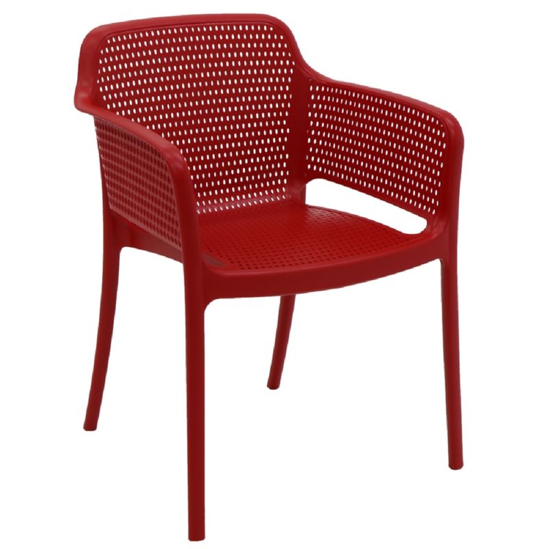 Conjunto-de-4-Cadeiras-Tramontina-Gabriela-Fibra-de-Vidro-Vermelho