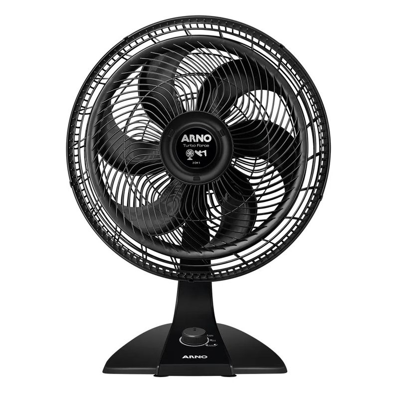 VentiladorArno2em1TurboForcePretoVF42–220Volts