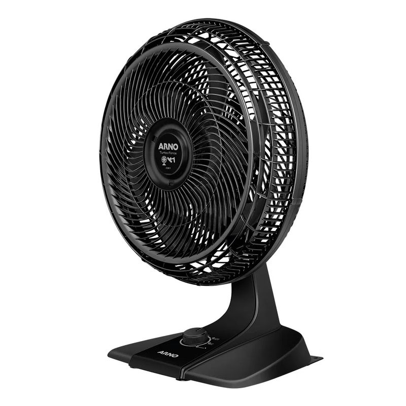 VentiladorArno2em1TurboForcePretoVF42–220Volts