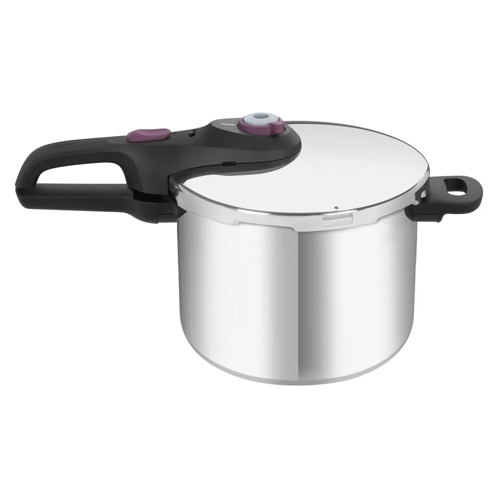 Panela de Pressão Arno 6 Litros com Fechamento Externo e Cesto de Vapor Inox Rochedo P2530749