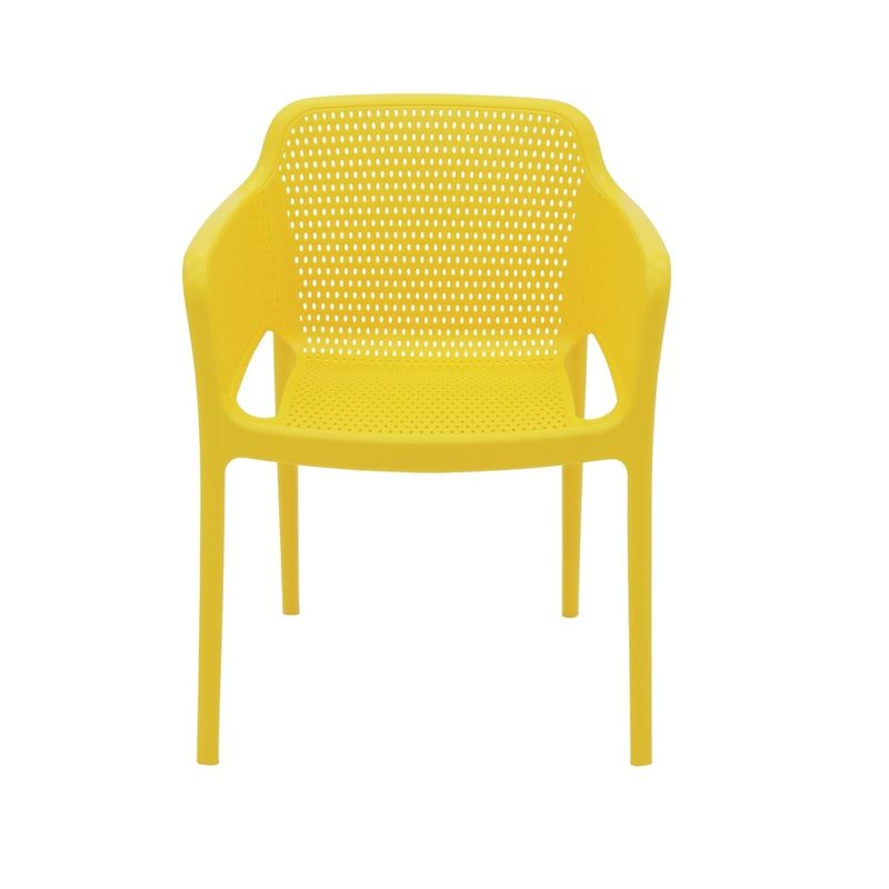 Conjunto-de-4-Cadeira-Tramontina-Vanda-Amarelo