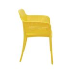 Conjunto-de-4-Cadeira-Tramontina-Vanda-Amarelo
