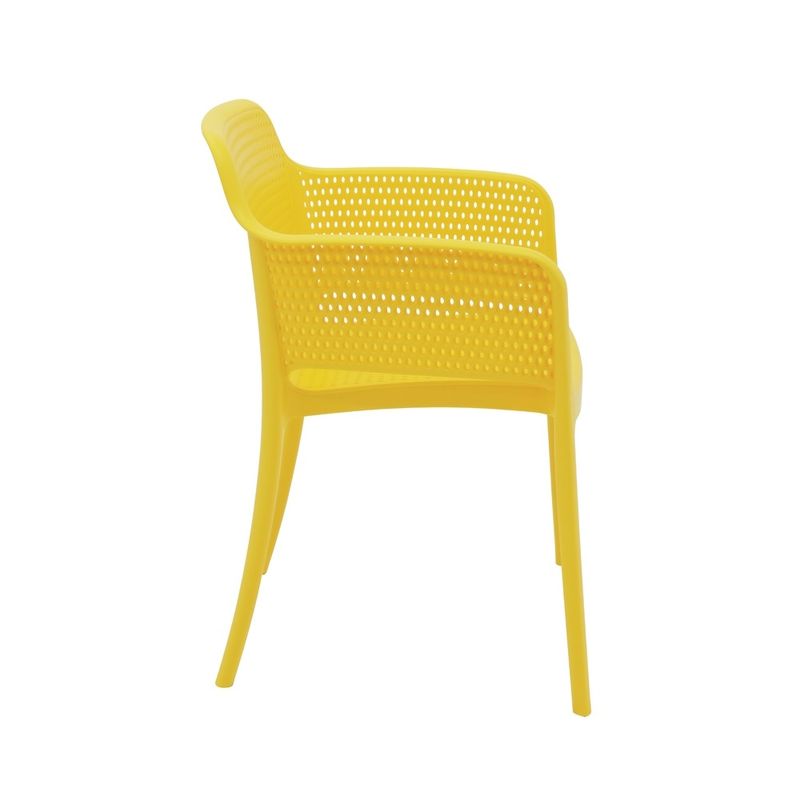 Conjunto-de-4-Cadeira-Tramontina-Vanda-Amarelo