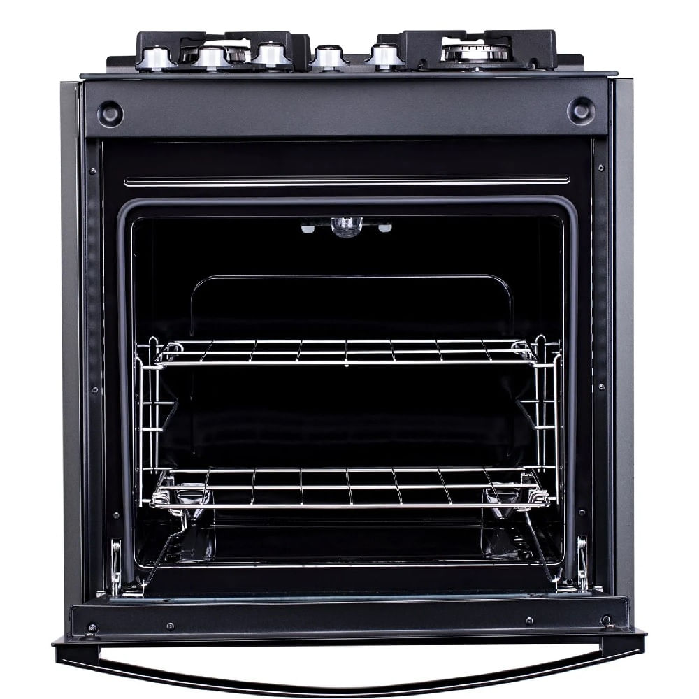 Fogao-de-Embutir-Dako-4-Bocas-Turbo-Glass-Preto---Bivolt