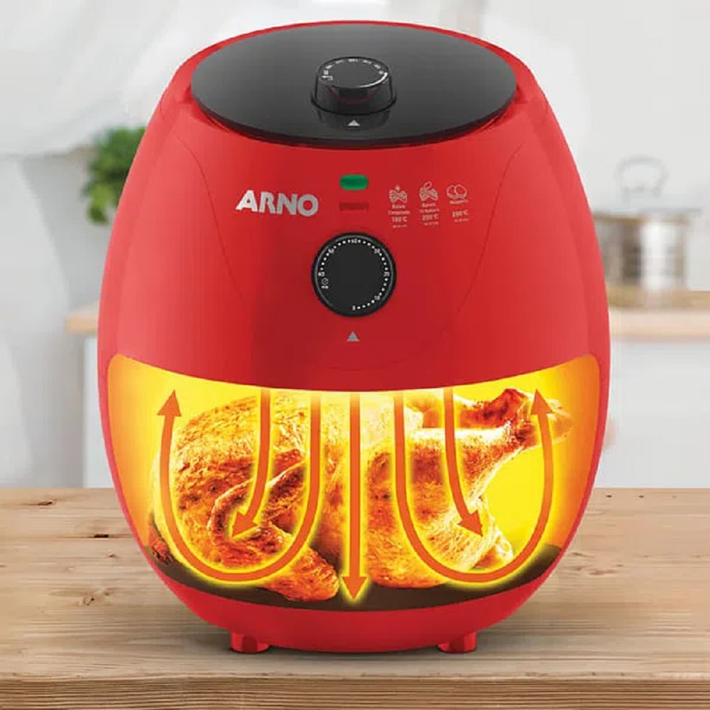 Air-Fryer-Arno-32-Litros-Vermelha-220V-EZFV