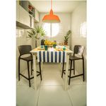 Conjuntode4CadeirasPlasticasTramontinaSafiraAltaResidenciaemPolipropilenoeFibradeVidroMarron