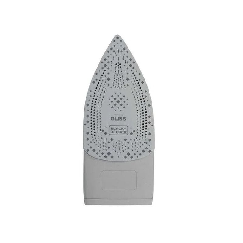 Ferro-a-Seco-Black-Decker-Com-reservatorio-de-470ml-cinza-E-Laranja-FX3100-B2---220-Volts