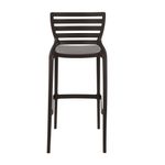 Conjunto-de-4-Cadeiras-Plasticas-Tramontina-Sofia-Alta-Bar-em-Polipropileno-e-Fibra-de-Vidro-Marron