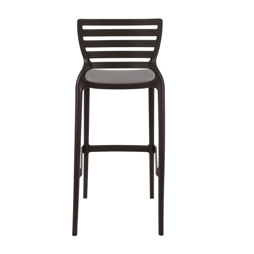 Conjunto-de-4-Cadeiras-Plasticas-Tramontina-Sofia-Alta-Bar-em-Polipropileno-e-Fibra-de-Vidro-Marron