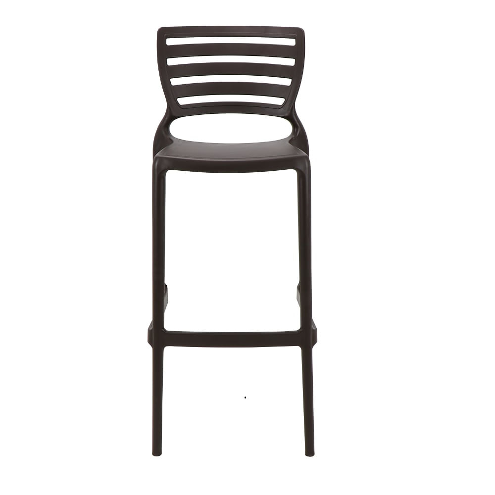 Conjunto-de-4-Cadeiras-Plasticas-Tramontina-Sofia-Alta-Bar-em-Polipropileno-e-Fibra-de-Vidro-Marron