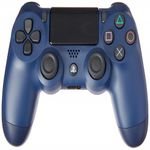 Controle Sony Dualshock Sem Fio Com Led Frontal Midnight Blue PS4