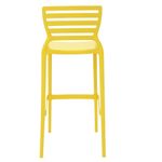 Conjunto-de-4-Cadeiras-Plasticas-Tramontina-Sofia-Alta-Bar-em-Polipropileno-e-Fibra-de-Vidro-Amarelo