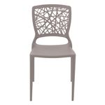 Conjuntode4CadeirasPlasticasTramontinaJoanaemPolipropilenoeFibradeVidroCamurca