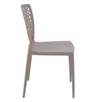 Conjuntode4CadeirasPlasticasTramontinaJoanaemPolipropilenoeFibradeVidroCamurca