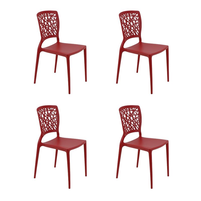 Conjunto-de-4-Cadeiras-Plasticas-Tramontina-Joana-em-Polipropileno-e-Fibra-de-Vidro-Vermelho