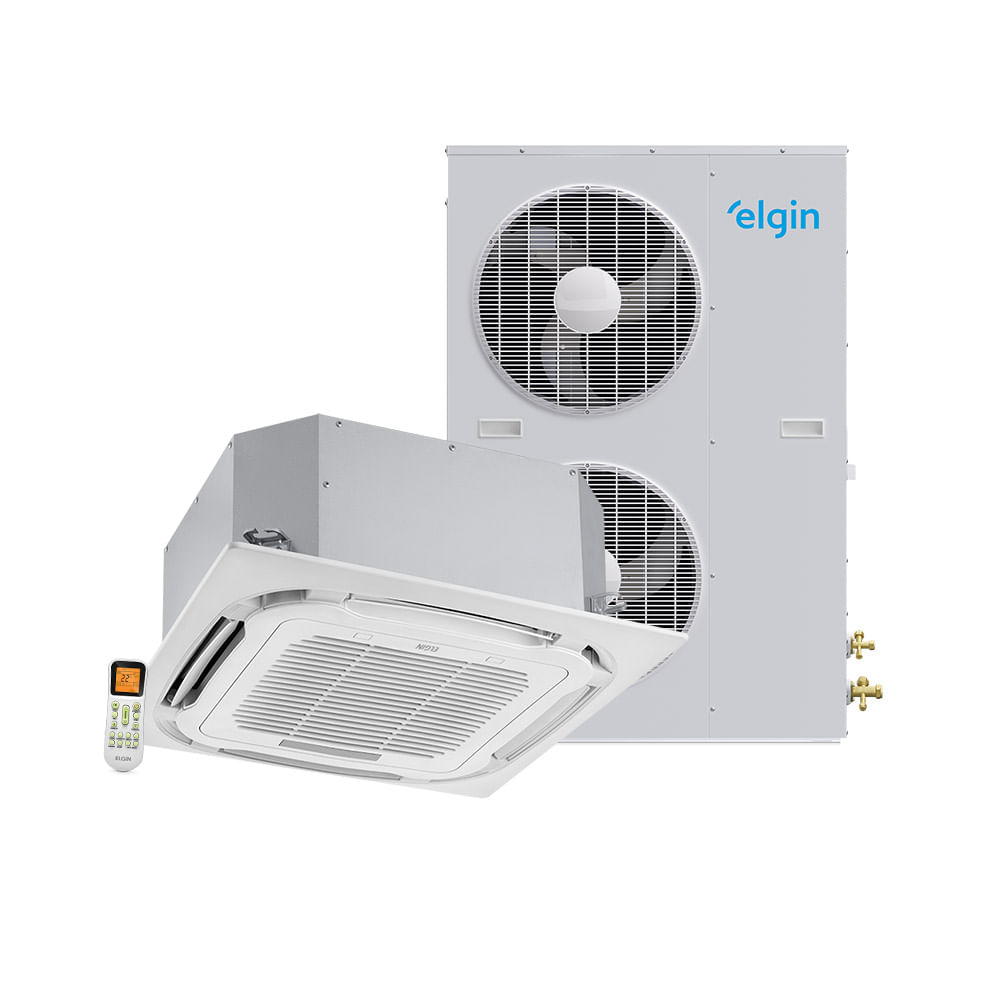 Ar Condicionado Split Cassete Elgin Plus 60000 BTU/h Quente e Frio 45OUQE60B4CC - 380 Volts