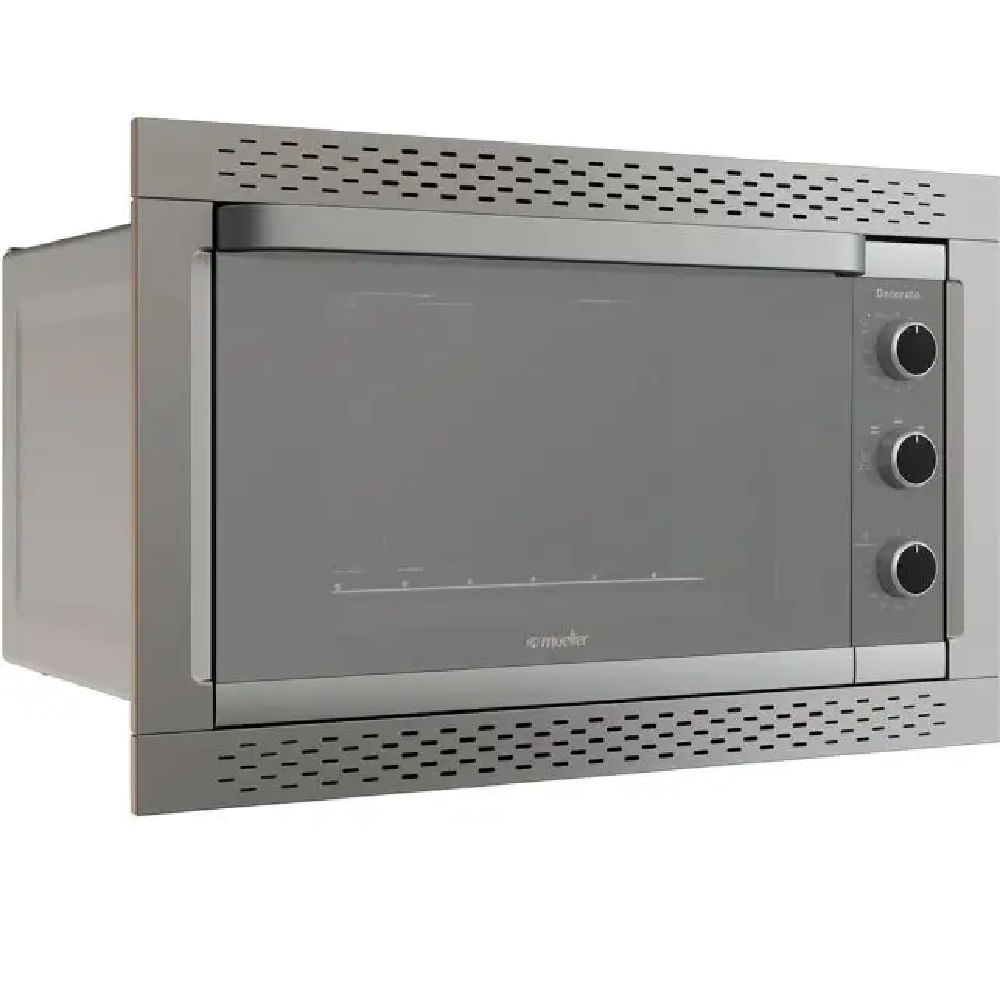 Forno-Eletrico-Mueller-De-Embutir-44-Litros-Decorato-Inox---Bivolt-