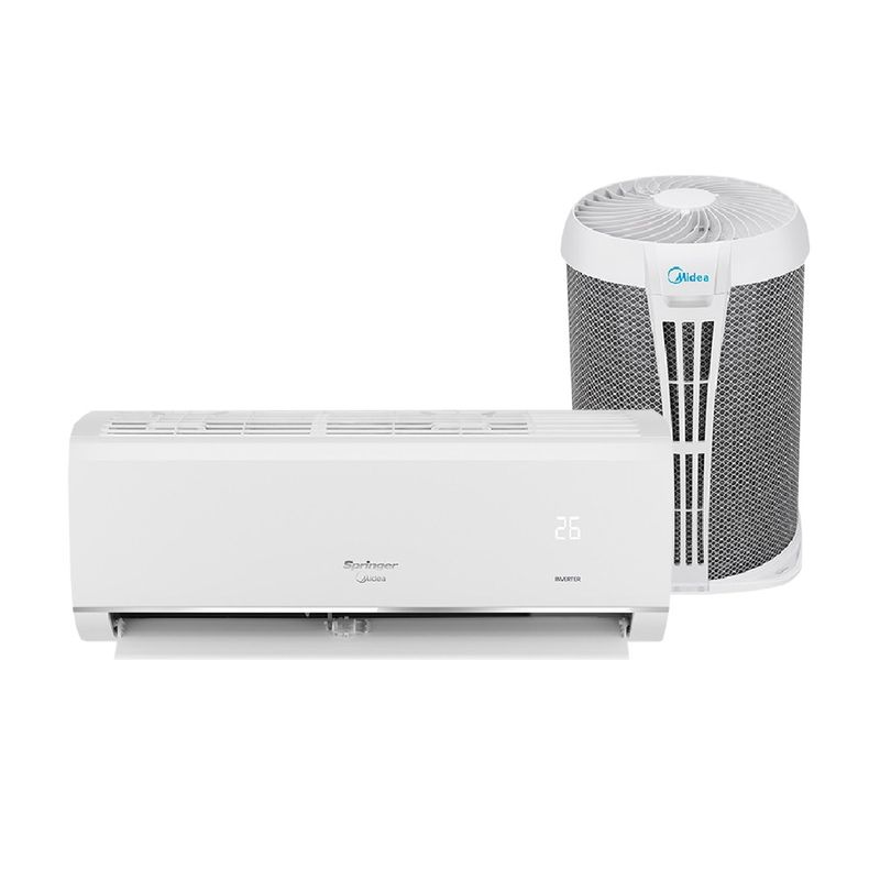 Ar-Condicionado-Split-Hi-Wall-Inverter-Springer-AirVolution-Inverter-9000-BTU-h-Frio-38TVCC09S5---220-Volts