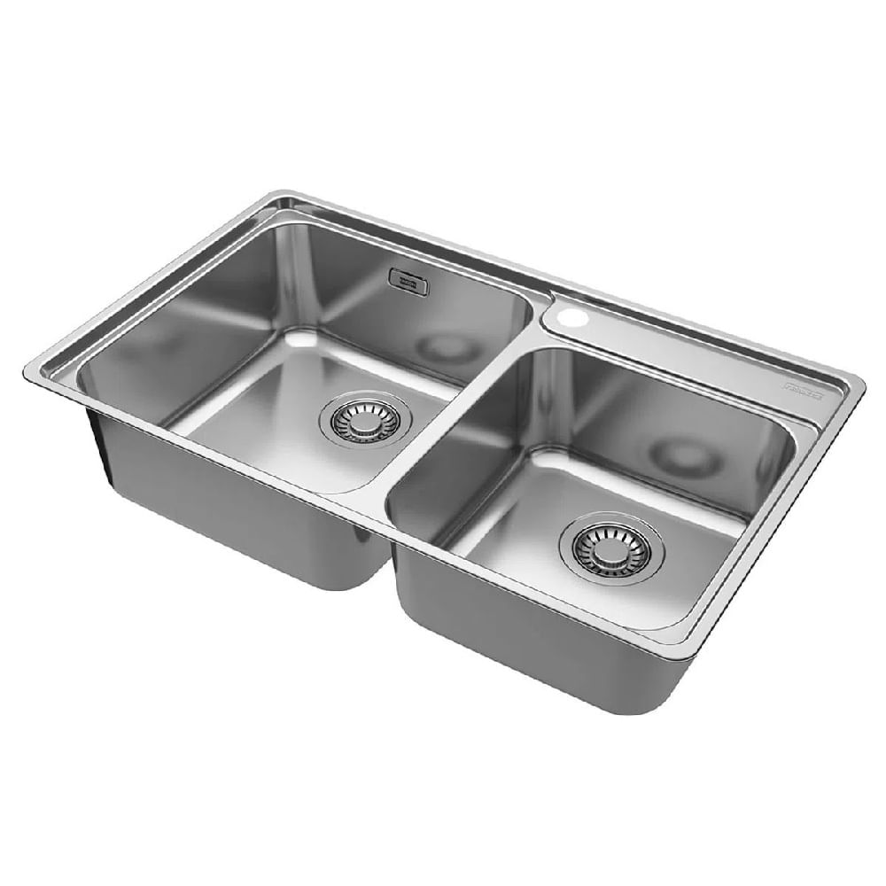 Cuba-de-Sobrepor-Dupla-Franke-Bell-86x48-30-Litros-e-24-Litros-5-Inox