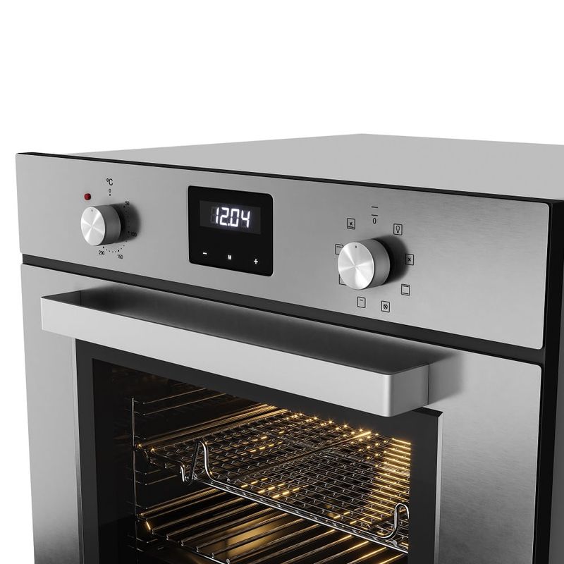 FornoEletricodeEmbutirInvita76LitrosMultifuncaoInox220Volts