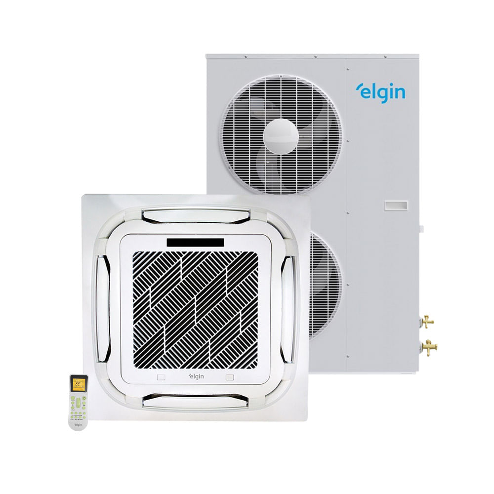 Ar Condicionado Split Cassete 48000 Btu Frio Plus Ii - Elgin - 380v - Kpfi48b2nb