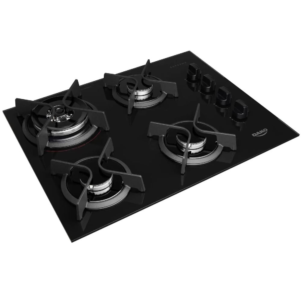 Cooktop De Indução Brastemp 4 Bocas Preto Bdj77be – 220 Volts