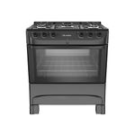 Fogao-Mueller-5-Bocas-Preto-Fosco-MFI5BC---Bivolt-