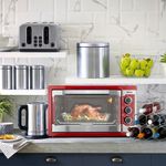 FornoEletricoPhilco46LitrosVermelhoPFE46V–127Volts