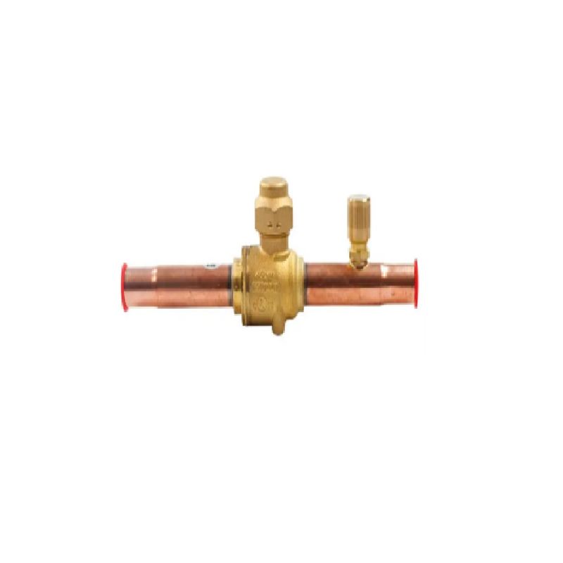 Valvula-Esfera-Danfoss-com-Schrader-GBC-1-2