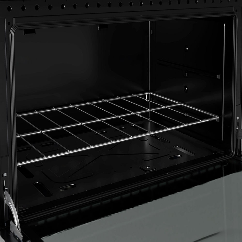 Fogao-de-Piso-Mueller-5-Bocas-Fratello-Vetro-com-Mesa-de-Vidro-Preto---Bivolt