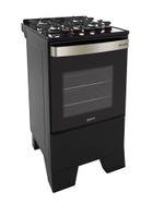 Fogao-de-Piso-Mueller-4-Bocas-Piacere-Vetro-Preto-Fosco-–-Bivolt