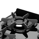 Fogao-de-Piso-Mueller-4-Bocas-Piacere-Vetro-Preto-Fosco-–-Bivolt
