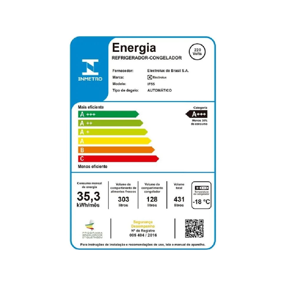 Refrigerador-Electrolux-Frost-Free-431-Litros-Inverter-Top-Freezer-Branco-IF55-–-220-Volts