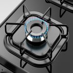 Fogao-de-Piso-Mueller-4-bocas-com-mesa-de-vidro-Fratello-Vetro-Preto-–-Bivolt