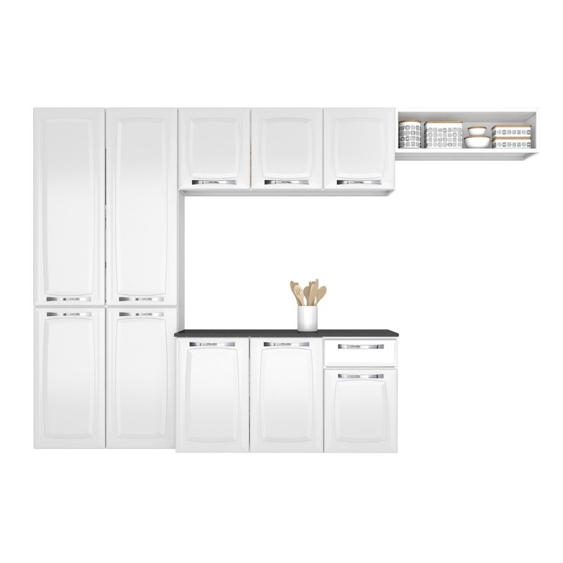 CozinhaCompactaItatiaia4PecasemAcoAmandaBranco