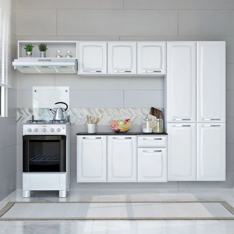 CozinhaCompactaItatiaia4PecasemAcoAmandaBranco