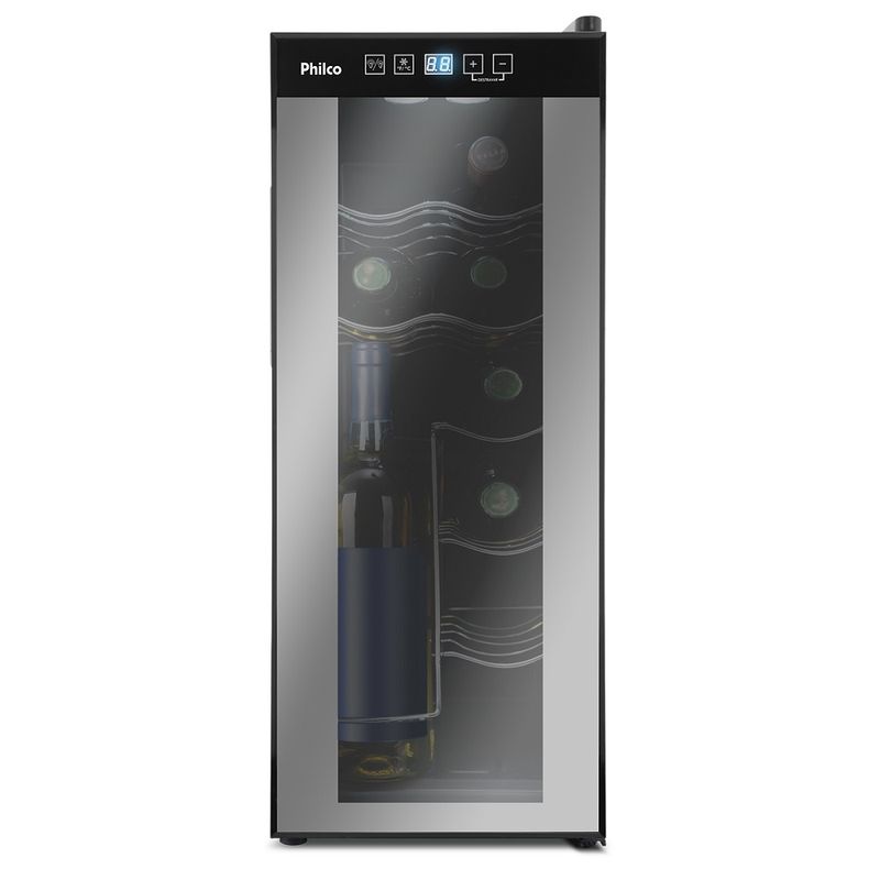 Adega-Philco-12-Garrafas-com-Display-Digital-Preta-PAD12E---Bivolt