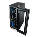 AdegaPhilco12GarrafascomDisplayDigitalPretaPAD12EBivolt