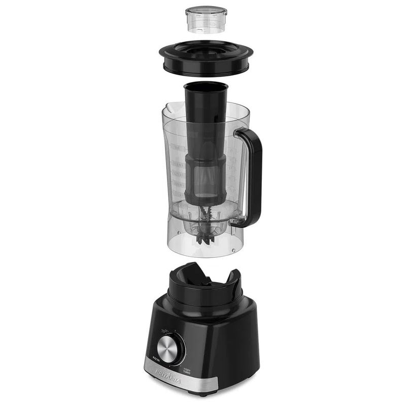 LiquidificadorBritania27Litros1150WPretoProMaxx6BLQ1280P–220Volts