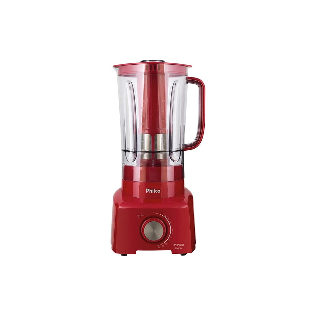 LiquidificadorPhilco3LitrosVermelhoPH9001200W127volts
