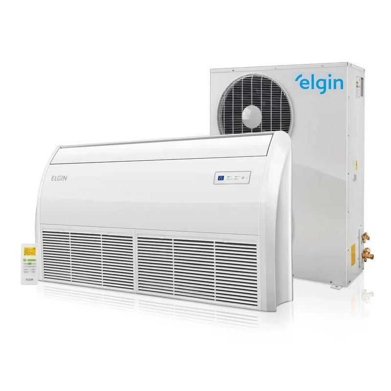 ArCondicionadoSplitPisoTetoElginEco80000BTUhFrioTrifasico45PEFI80B2NC380Volts