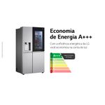 RefrigeradorSmartLG598LitrosSidebySideInstaViewCraftIceUvnanoAcoEscovadoGCX257CSH1220Volts