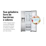 RefrigeradorSmartLG598LitrosSidebySideInstaViewCraftIceUvnanoAcoEscovadoGCX257CSH1220Volts