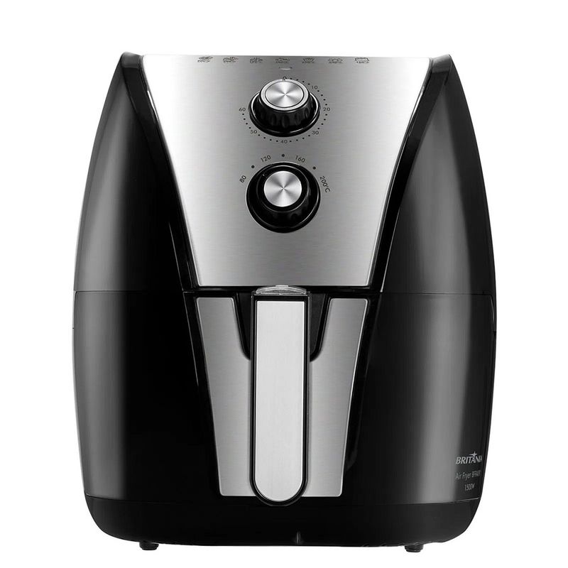 Fritadeira-Eletrica-Air-Fry-Britania-435-Litros-Preta-BFR40PI---127-Volts