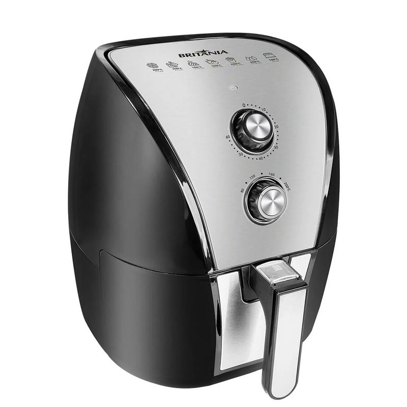 Fritadeira-Eletrica-Air-Fry-Britania-435-Litros-Preta-BFR40PI---127-Volts