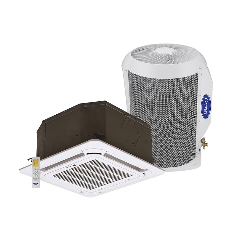 Ar-Condicionado-Split-Cassete-4-Vias-Carrier-18000-BTU-h-Frio-Monofasico-40KWQX18C5---220-Volts