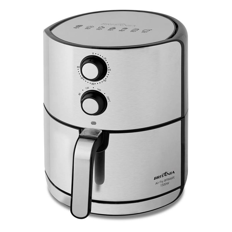 Fritadeira-Eletrica-Air-Fryer-Britania-46-Litros-Inox-220V-BFR46PI